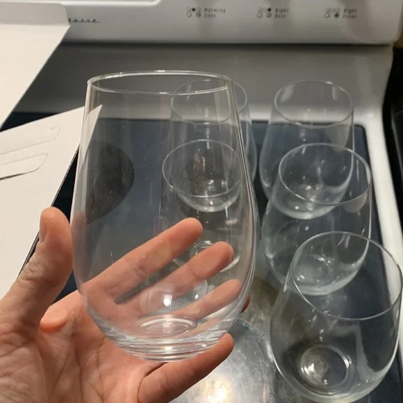 Krosno glass cups - Picture 9 of 11